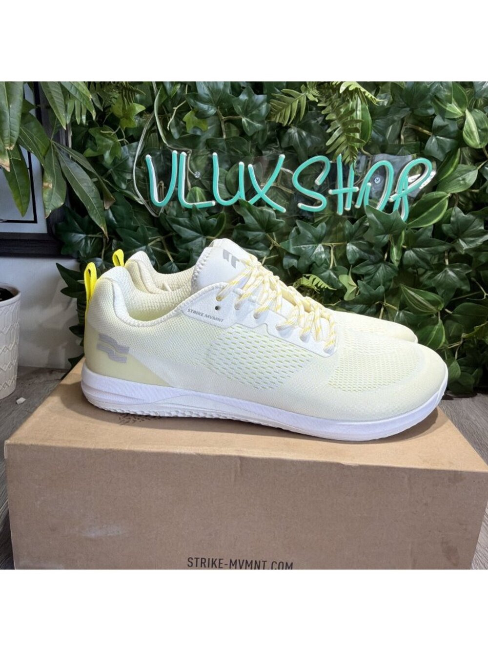 Strike MVMNT Haze Trainer Cross-Trainer Shoe - Size Men 13 / White Neon